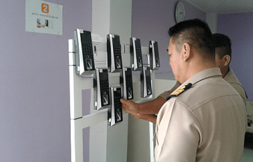 Thailand Royal Navy Base Family Area Access Control Management