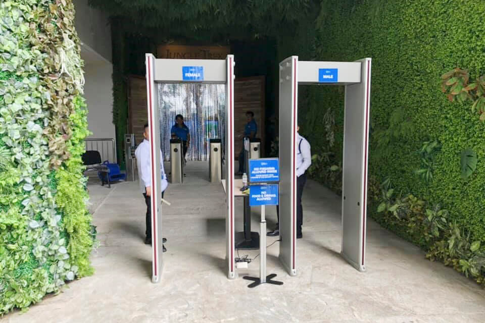 Cebu Ocean Park Entrance Control and Security Inspection Solutions