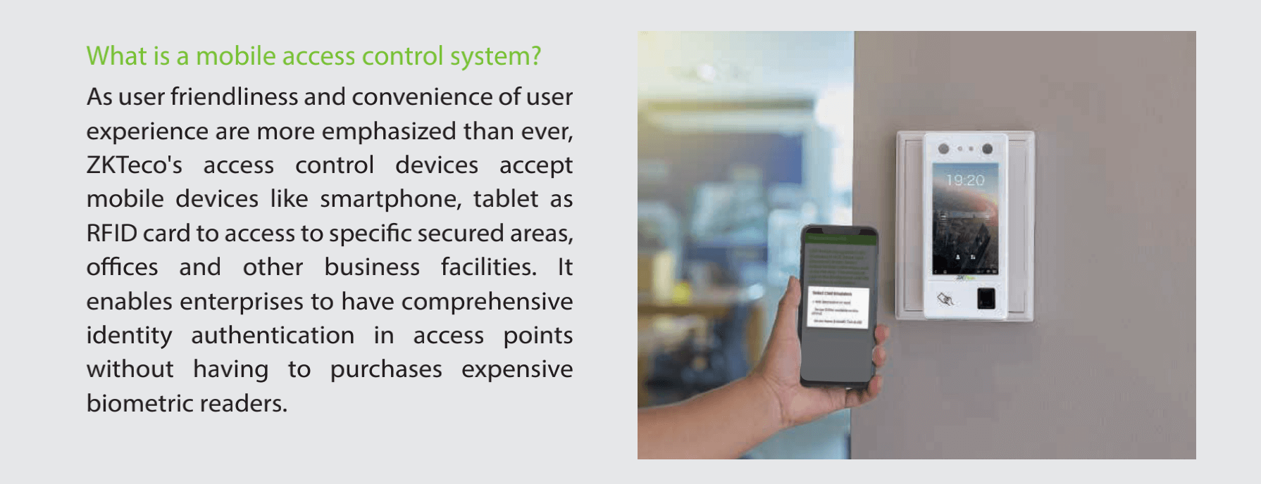Mobile Access Control Solution