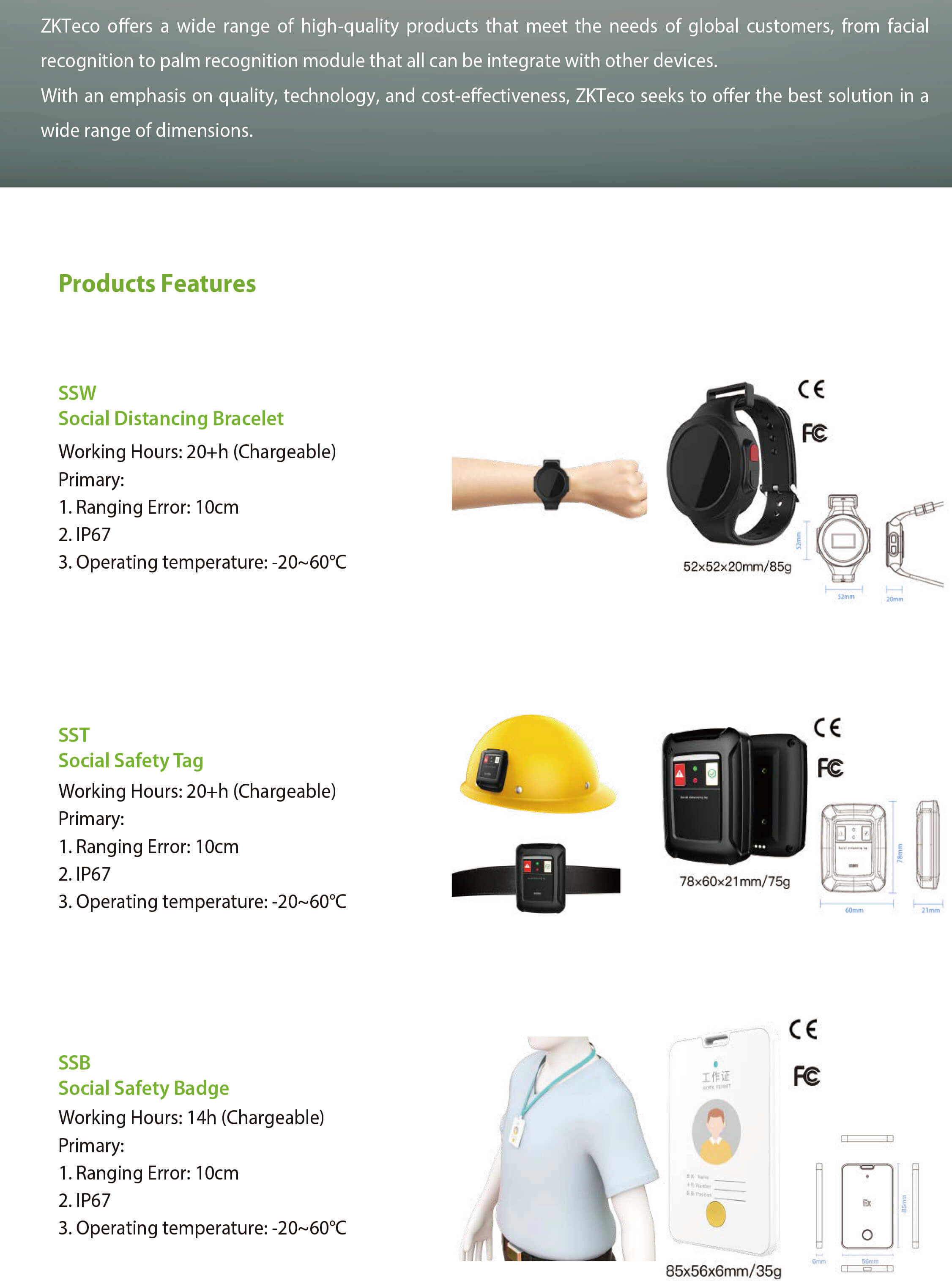 Workplace Contact Tracing Detector and Social Distancing Solution