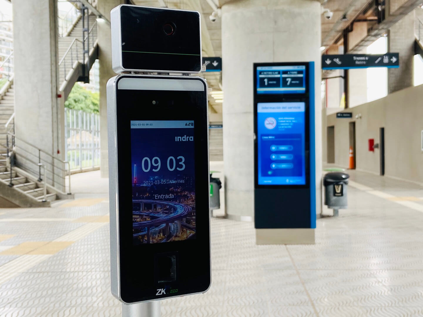 Access Control with Pandemic Prevention for a Major Metro System in Argentina