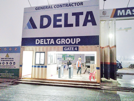 Entrance Barrier Projects - Delta Vietnam Constrution Corpration
